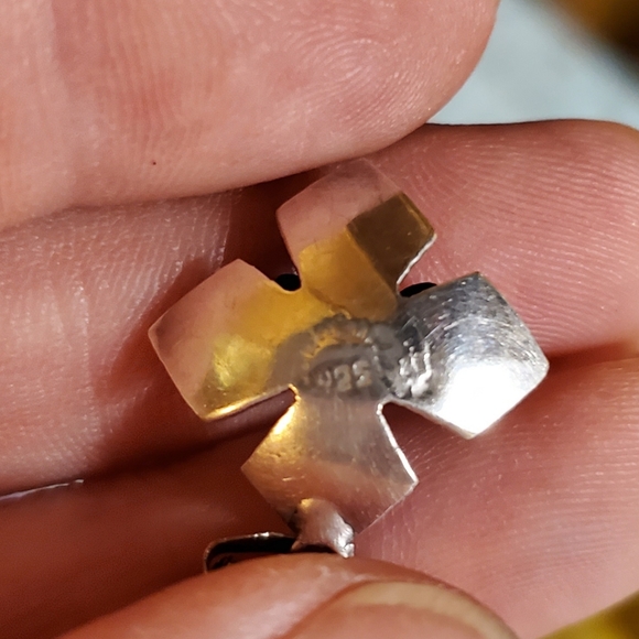 Handmade 3D Sterling necklace - Picture 3 of 3